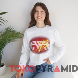 Van Halen Universe Logo T shirt White Sweatshirt