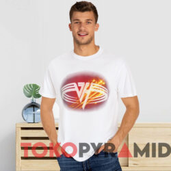 Van Halen Universe Logo T shirt White T shirt