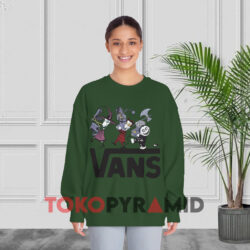Vans X The Nightmare Before Christmas Sweatshirt 4 Vans X The Nightmare Before Christmas Green Sweatshirt