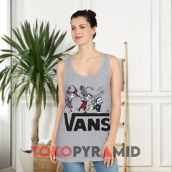 Vans X The Nightmare Before Christmas Sweatshirt 3 Vans X The Nightmare Before Christmas Grey Tank Top
