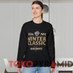 Vegas Golden Knights 2024 NHL Winter Classic T-shirt 2 Vegas Golden Knights 2024 Nhl Winter Classic T shirt Black Sweatshirt