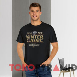 Vegas Golden Knights 2024 NHL Winter Classic T-shirt 1 Vegas Golden Knights 2024 Nhl Winter Classic T shirt Black T shirt