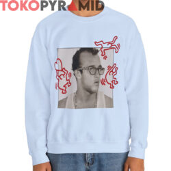 Very Rare Keith Haring Self Portrait Shirt 2 Very Rare Keith Haring Self Portrait Shirt