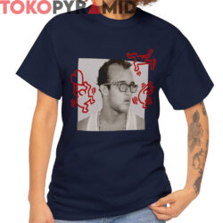 Very Rare Keith Haring Self Portrait Shirt