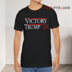 Victory Trump '24 Black T shirt