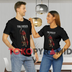 Vincent Valentine In Final Fantasy Vii Rebirth Ff7r T shirt Black T shirt