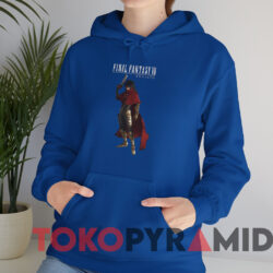 Vincent Valentine In Final Fantasy VII Rebirth FF7R T-shirt 3 Vincent Valentine In Final Fantasy Vii Rebirth Ff7r T shirt Blue Hoodie