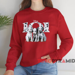 Vintage 101 Dalmatians T-shirt 4 Vintage 101 Dalmatians T shirt Red Sweatshirt