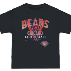 Vintage 1920 Chicago Bears Established 75 Years NFL T-shirt 5 Vintage 1920 Chicago Bears Established 75 Years Nfl T shirt