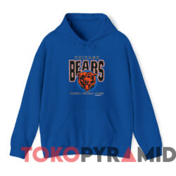 Vintage 1934 Chicago Bears NFL Football T-shirt 2 Vintage 1934 Chicago Bears Nfl Football T shirt Blue Hoodie
