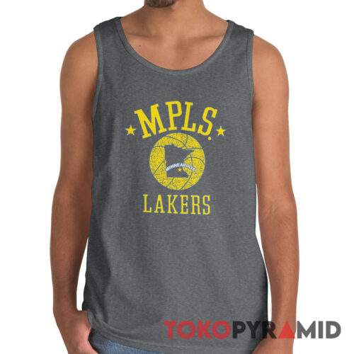 Vintage 1956 Minneapolis LA Lakers MPLS Rare Tank Top