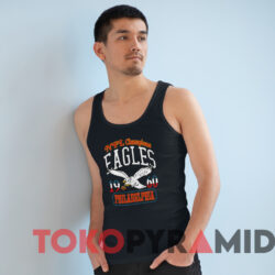 Vintage 1960 Philadelphia Eagles Nfl Champions T shirt Black TankTop