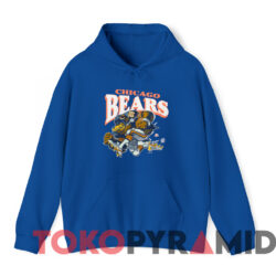 Vintage 1968 Chicago Bears NFL Football T-shirt 2 Vintage 1968 Chicago Bears Nfl Football T shirt Blue Hoodie