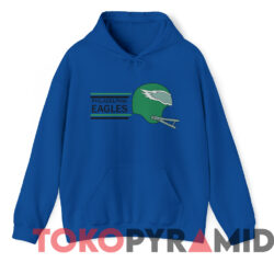 Vintage 1970s Philadelphia Eagles Helmet T-shirt 3 Vintage 1970s Philadelphia Eagles Helmet T shirt Blue Hoodie