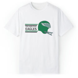 Vintage 1970s Philadelphia Eagles Helmet T-shirt 5 Vintage 1970s Philadelphia Eagles Helmet T shirt