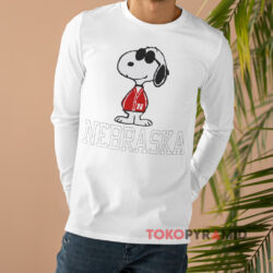 Vintage 1971 University Of Nebraska Snoopy Shirt 4 Vintage 1971 University Of Nebraska Snoopy Long sleeved