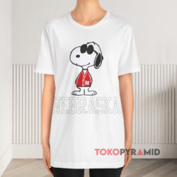 Vintage 1971 University Of Nebraska Snoopy White T shirt