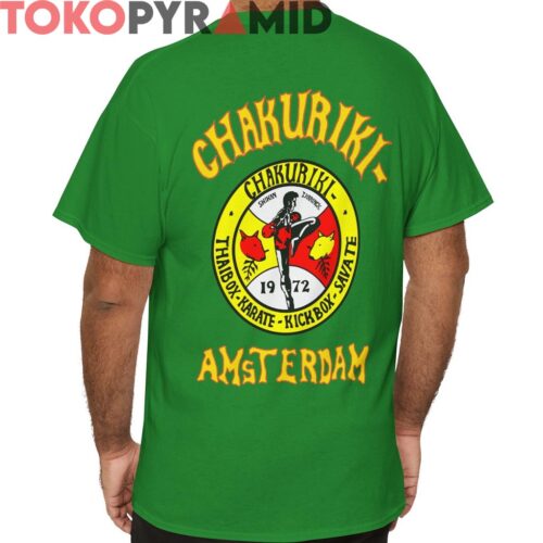 Vintage 1972 Chakuriki Amsterdam Kickbox Thai Shirt 2 Sided