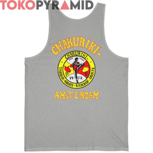 Vintage 1972 Chakuriki Amsterdam Kickbox Thai Shirt 2 Sided