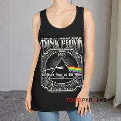 Vintage 1973 Pink Floyd An Evening Of Sight And Sound Black Tank Top