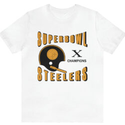 Vintage 1976 Pittsburgh Steelers Super Bowl X Champions T-shirt 5 Vintage 1976 Pittsburgh Steelers Super Bowl X Champions T shirt