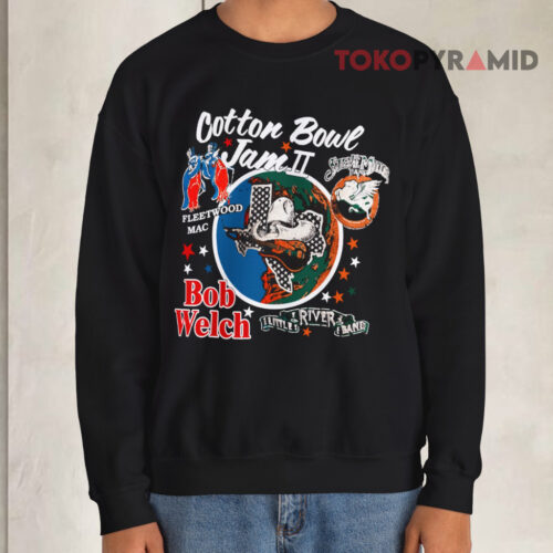 Vintage 1978 Cotton Bowl Jam Ii Fleetwood Mac Bob Welch Steve Miller Little River Sweatshirt