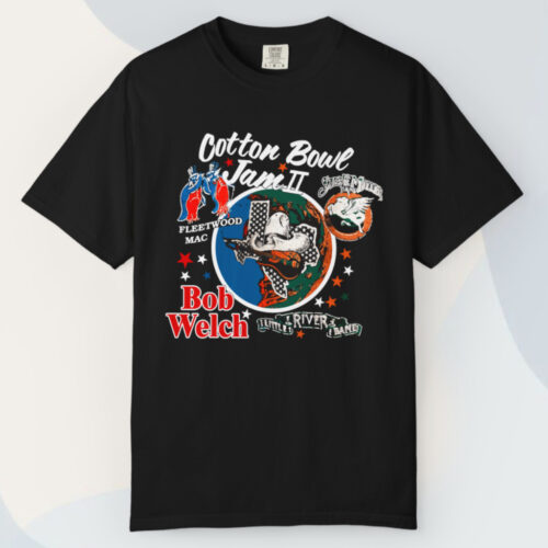 Vintage 1978 Cotton Bowl Jam Ii Fleetwood Mac Bob Welch Steve Miller Little River T shirt