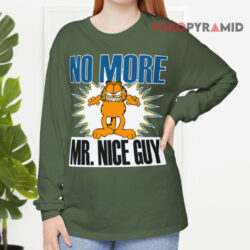Vintage 1978 Garfield No More Mr. Nice Guy Shirt 4 Vintage 1978 Garfield No More Mr Nice Guy Long sleeved