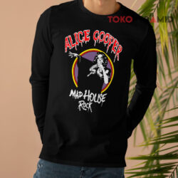 Vintage 1979 Alice Cooper Madhouse Rock Shirt 4 Vintage 1979 Alice Cooper Madhouse Rock Long sleeved