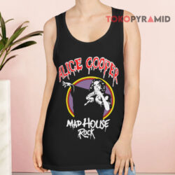 Vintage 1979 Alice Cooper Madhouse Rock Shirt 2 Vintage 1979 Alice Cooper Madhouse Rock Tank Top