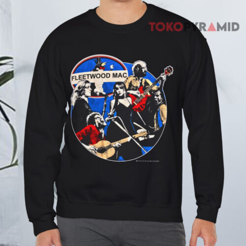 Vintage 1979 Fleetwood Mac The Tusk Tour Sweatshirt Front Vintage 1979 Fleetwood Mac The Tusk Tour Sweatshirt Front