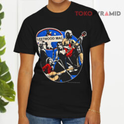 Vintage 1979 Fleetwood Mac The Tusk Tour T shirt Front