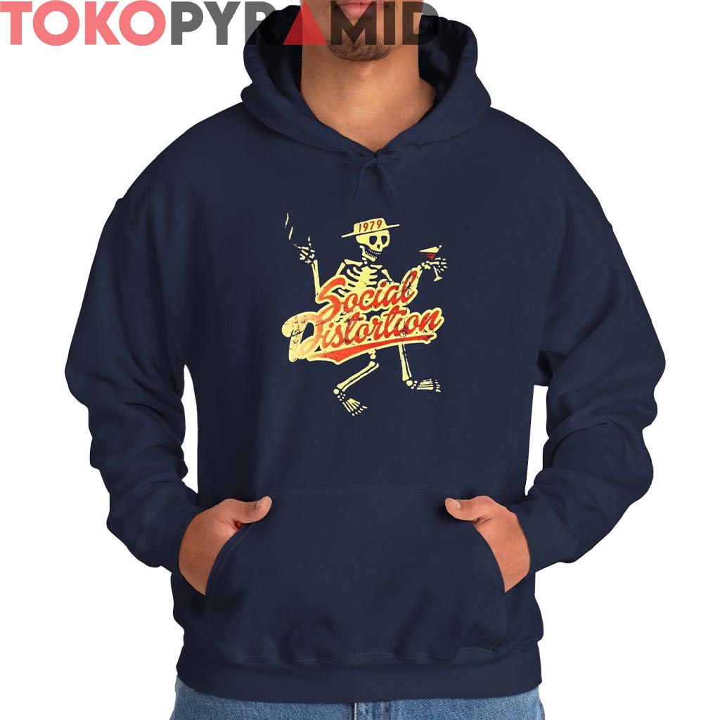 Vintage 1979 Social Distortion Skeleton Shirt Vintage 1979 Social Distortion Skeleton Shirt