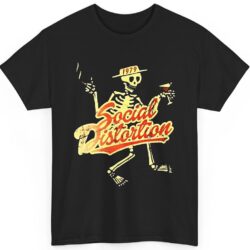 Vintage 1979 Social Distortion Skeleton Shirt