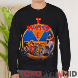Vintage 1979 The Who Maximum Tour Shirt Madison Square Garden 2-sided Shirt 3 Vintage 1979 The Who Maximum Tour Shirt Madison Square Garden 2 sided Front Sweatshirt