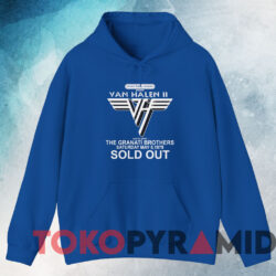 Vintage 1979 Van Halen Electric Factory Concerts T-shirt 3 Vintage 1979 Van Halen Electric Factory Concerts T shirt Blue Hoodie