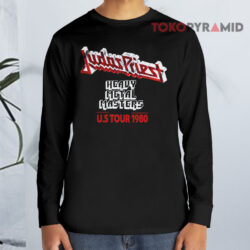 Vintage 1980 Judas Priest Heavy Metal Masters Tour Shirt 4 Vintage 1980 Judas Priest Heavy Metal Masters Tour Long sleeved