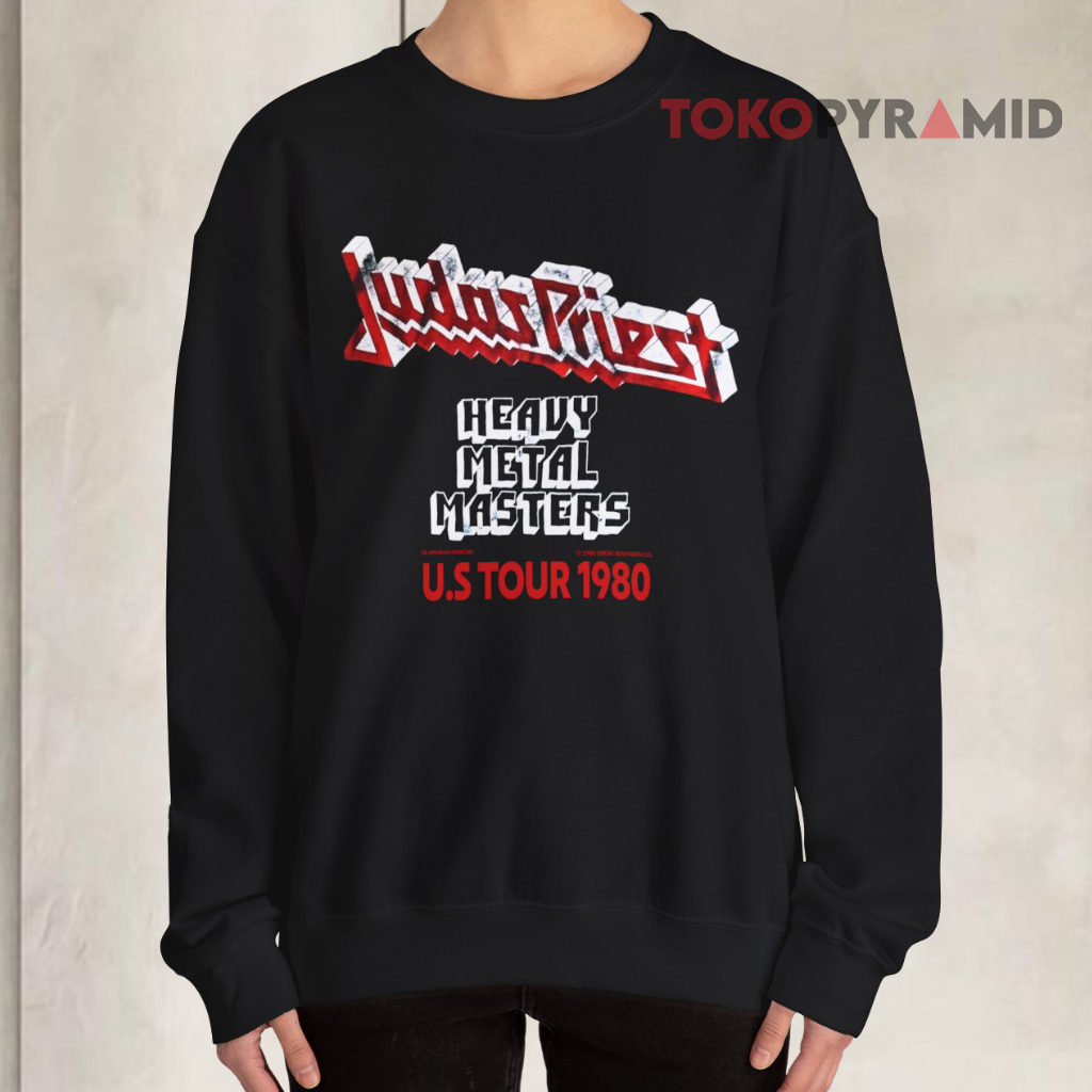 Vintage 1980 Judas Priest Heavy Metal Masters Tour Sweatshirt Vintage 1980 Judas Priest Heavy Metal Masters Tour Sweatshirt