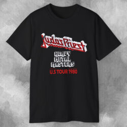 Vintage 1980 Judas Priest Heavy Metal Masters Tour T shirt