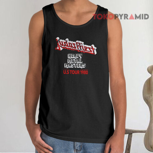Vintage 1980 Judas Priest Heavy Metal Masters Tour Tank Top Vintage 1980 Judas Priest Heavy Metal Masters Tour Tank Top