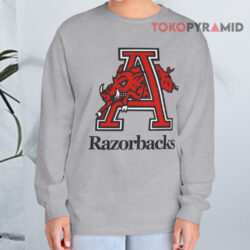 Vintage 1980s Arkansas Razorbacks Long sleeved