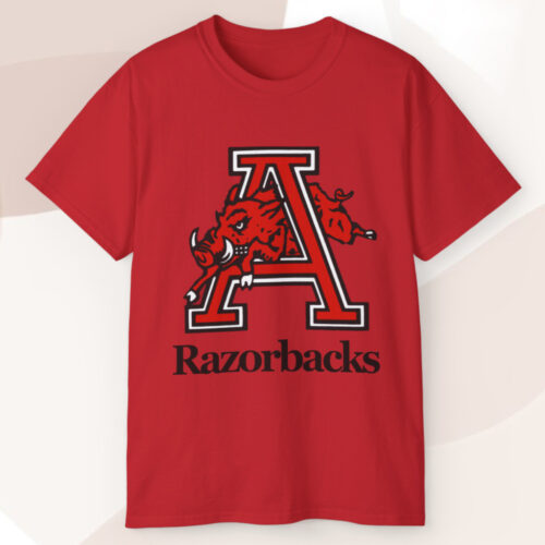 Vintage 1980s Arkansas Razorbacks T shirt