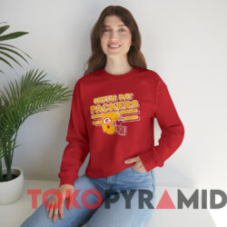 Vintage 1980s Green Bay Packers NFL T-Shirt 3 Vintage 1980s Green Bay Packers Nfl T shirt Red Sweatshirt