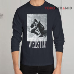 Vintage 1980's Herb Ritts Wrestle Brian And Tony Shirt 4 Vintage 1980's Herb Ritts Wrestle Brian And Tony Long sleeved