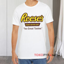 Vintage 1980s Reese's Peanut Butter Cups White T shirt