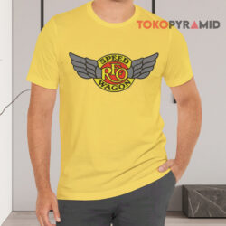 Vintage 1981 Reo Speedwagon Concert Yellow T shirt