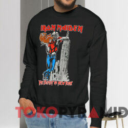 Vintage 1982 Iron Maiden The Beast In New York T-shirt 2 Vintage 1982 Iron Maiden The Beast In New York T shirt Black Sweatshirt