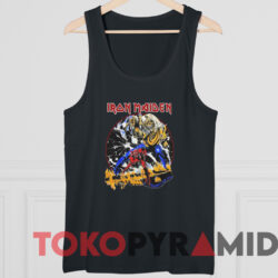 Vintage 1982 Iron Maiden The Number Of The Beast T shirt Black TankTop