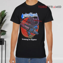 Vintage 1982 Judas Priest Screaming For Vengeance Black T shirt