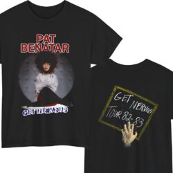 Vintage 1982 Pat Benatar Get Nervous Tour Shirt